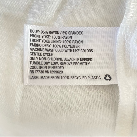 KNOX ROSE Embroidered Sleeveless Babydoll Top Size M - Picture 12 of 12